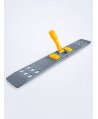 Suport mop plat profesional 80 cm, galben – Eficiență optimizată pentru suprafețele din băi