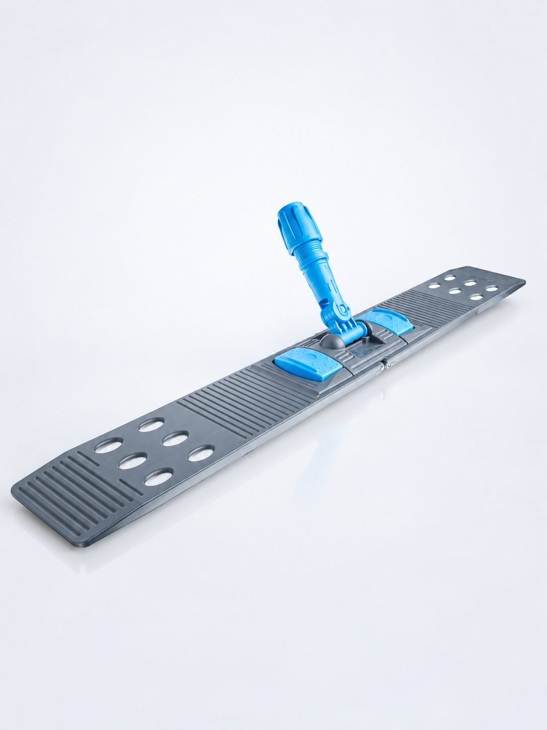 Suport mop plat profesional 80 cm, albastru – Performanță și igienă pentru spațiile administrative