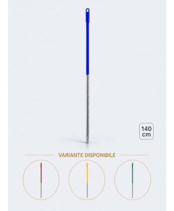 Mâner profesional albastru din aluminiu 140 cm pentru mop, pentru birouri