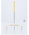 Mâner profesional galben din aluminiu 140 cm pentru mop, pentru lavoare