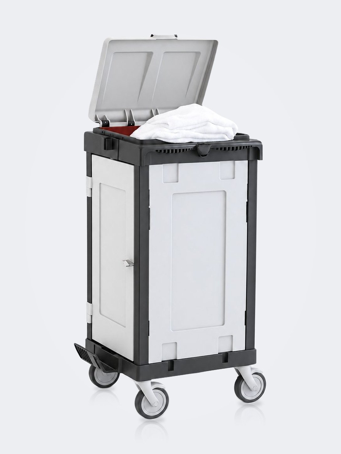 Cărucior Lenjerie ArliPlus® M18 – Colectare Discretă și Igienică în Format Complet Închis
