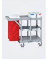 Cărucior Deservire Zona Food ArliPlus® M118 - Capacitate Mare, Stabilitate și Organizare în Servirea Profesională