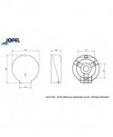  Dispensere hartie igienica - Dispenser Hartie Igienica Antibacterian cu Ioni de Argint, tehonologie SteriTouch® - Jofel Antibac - arli.ro