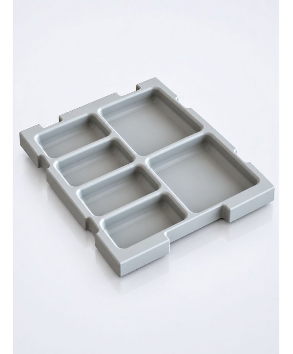 Organizator cu 6 compartimente pentru cărucior de curățenie Organizator cu 6 compartimente pentru cărucior de curățenie