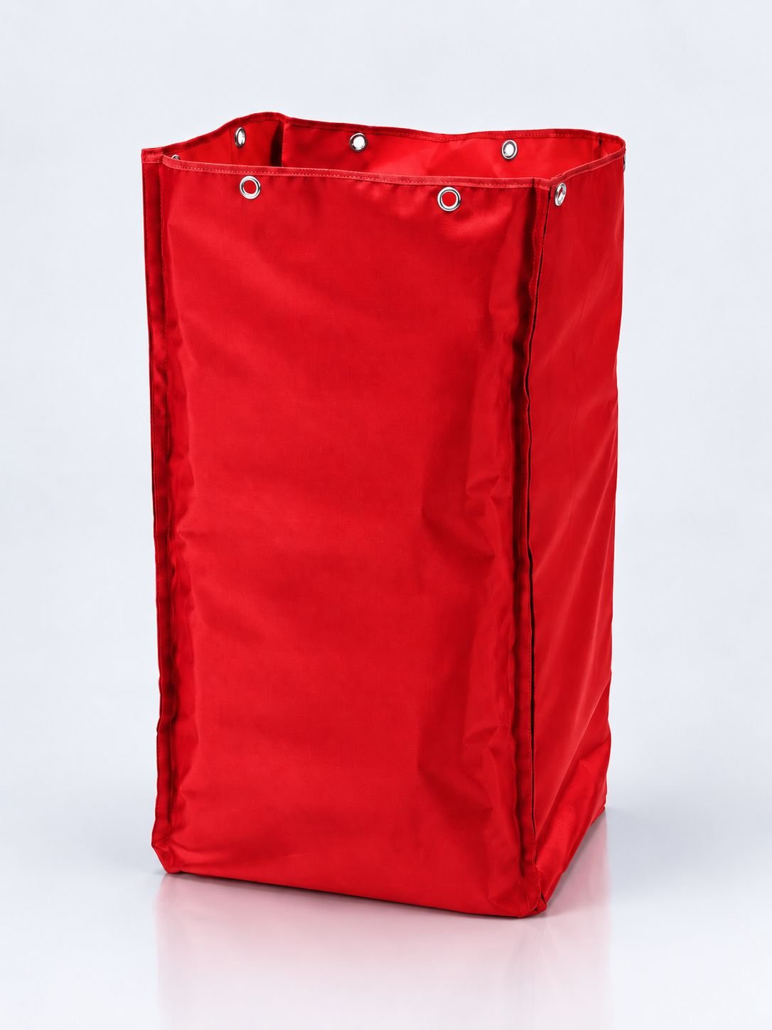 Sac textil roșu 120 litri pentru cărucior de curățenie