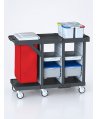 Cărucior Multifuncțional Modular ArliPlus® M107 – Soluția Profesională pentru Organizare și Igienă