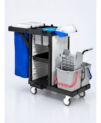 Cărucior de Curățenie Modular ArliPlus® M54 pentru Utilizare Profesională in Spații Mari
