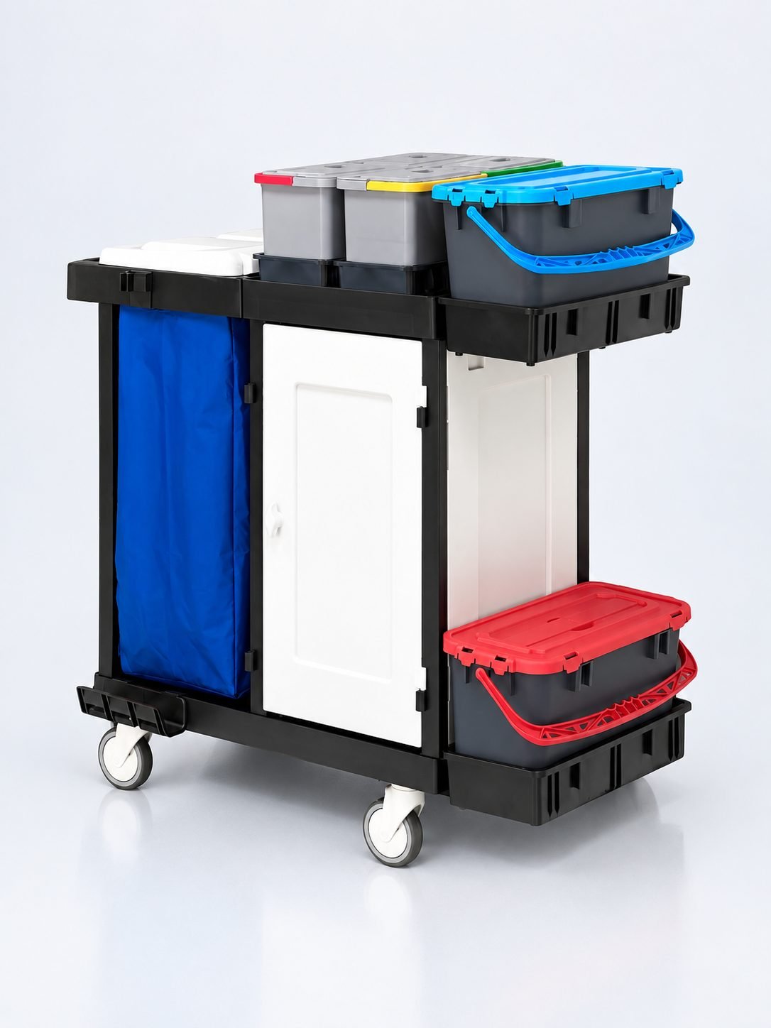 Cărucior de Curățenie Modular ArliPlus® M62 - Eficiență Maximă în Curățenia Profesională
