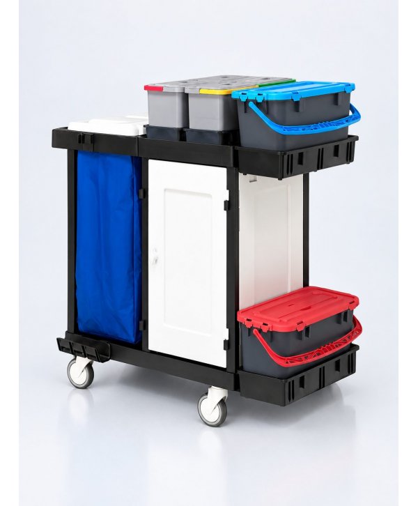 Cărucior de Curățenie Modular ArliPlus® M62 - Eficiență Maximă în Curățenia Profesională Cărucior de Curățenie Modular ArliPlus® M62 - Eficiență Maximă în Curățenia Profesională