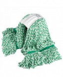 Mopuri profesionale - Mop Kentucky din microfibra, compatibil sistem K2, nu lasa scame, spalari grele (absoarbe 1,5 kg de lichid), 200 gr, verde - arli.ro