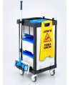 Cărucior de Curățenie Multifuncțional ArliPlus® M22 – Compact, Eficient și Ideal pentru Spațiile Medicale