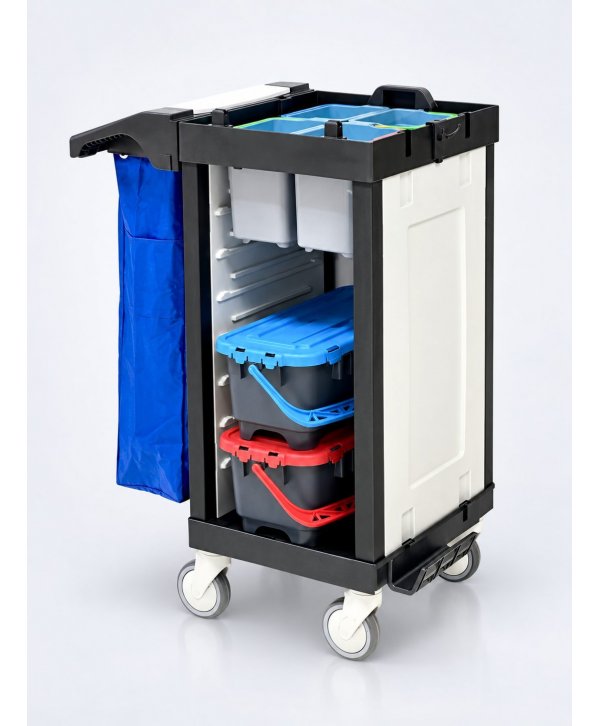 Cărucior de Curățenie Multifuncțional ArliPlus® M24s – Organizare și Eficiență în Spațiile Medicale Cărucior de Curățenie Multifuncțional ArliPlus® M24s – Organizare și Eficiență în Spațiile Medicale
