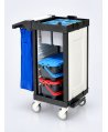 Cărucior de Curățenie Multifuncțional ArliPlus® M24s – Organizare și Eficiență în Spațiile Medicale