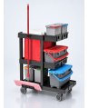 Cărucior de Curățenie Profesional ArliPlus® M710 -Soluția Compactă pentru Spații Înguste și Eficiență Maximă