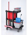 Căruciorul de Curățenie ArliPlus® M740 – Performanță Compactă cu Presă de Stors și 2 Găleți