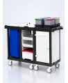 Cărucior de Curățenie Modular ArliPlus® M123 – Organizare Profesională și Siguranță Avansată