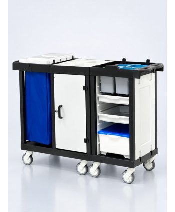 Cărucior de Curățenie Modular ArliPlus® M124 – Eficiență, Siguranță și Sustenabilitate pentru Domeniul Medical