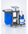 Cărucior de Curățenie Profesional ArliPlus® M581 Separare fizică a zonelor. Acces rapid. Igienă controlată.