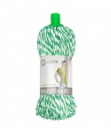 Mopuri profesionale - Mop cu fire lungi, microfibra, compatibil sistem K1, nu lasa scame, spalari grele (absoarbe 1 kg de lichid), 150 gr, verde - arli.ro