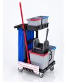 Cărucior Curățenie ArliPlus® M381 – Compact, Versatil și Extins pentru Echipare Completă