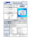 Uscatoare de maini si par - Uscător de Mâini și Păr Jofel Ibero Otel - Optimizat pt Zone Umede Fără Împământare💧: Piscine, SPA-uri și Centre Wellness - arli.ro