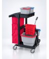 Cărucior Curățenie ArliPlus® M381 – Compact, Versatil și Extins pentru Echipare Completă