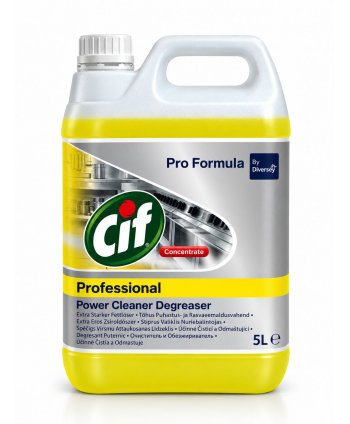 Cif Professional Degresant Puternic 5L – Soluția Eficientă pentru Îndepărtarea Grăsimilor și Murdăriei Persistente