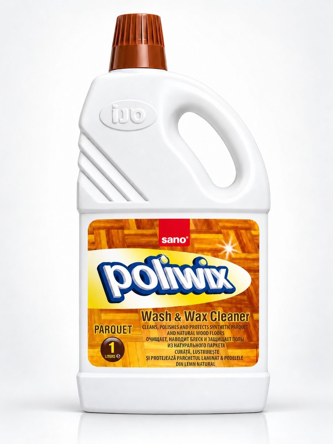 Sano Poliwix Parquet 1L – Detergent Profesional pentru Parchet și Podele din Lemn