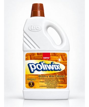 Sano Poliwix Parquet 1L – Detergent Profesional pentru Parchet și Podele din Lemn