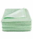  Lavete profesionale - Laveta microfibra verde, 40cm x 40cm - pachet 5 bucati - arli.ro