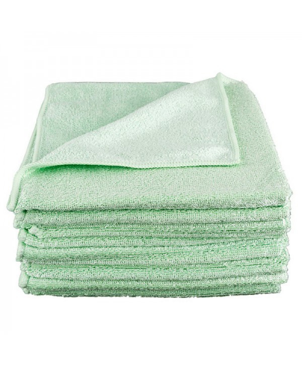  Lavete profesionale - - Laveta microfibra verde, 40cm x 40cm - pachet 5 bucati - arli.ro