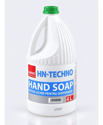 Săpun Lichid Profesional Sano HN Techno 4L – Curățare Delicată, Hidratare și Protecție pentru Piele