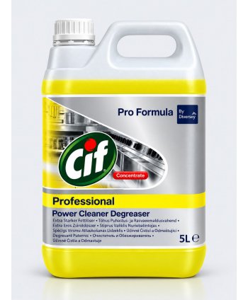Cif Professional Degresant Puternic 5L – Soluția Eficientă pentru Îndepărtarea Grăsimilor și Murdăriei Persistente