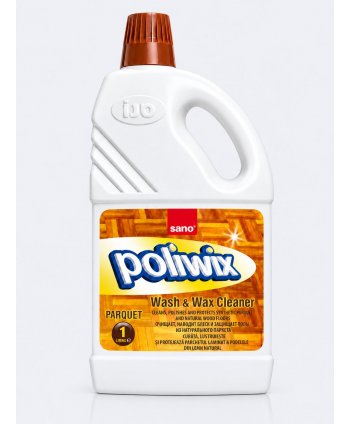 Sano Poliwix Parquet 1L – Detergent Profesional pentru Parchet și Podele din Lemn