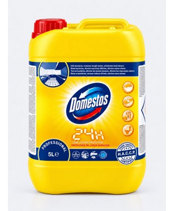Domestos Professional Citrus Fresh 5L – Soluția dezinfectantă pentru curățenie impecabilă