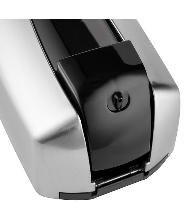 Dozator pentru sapun lichid cu finisaj nichelat, calitate Premium, Jofel Aitana Nickel, capacitate 900 ml Dozator pentru sapun lichid cu finisaj nichelat, calitate Premium, Jofel Aitana Nickel, capacitate 900 ml