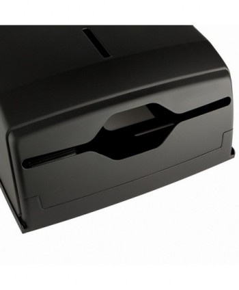 Dispenser Prosop Hârtie Pliat CLAR Systems I-NOVA Negru Mat – Eleganță și Funcționalitate pentru Spații de Igienă Premium