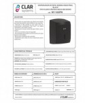 Dispensere prosoape hartie - Dispenser I-Nova pentru Role de Prosop de Hârtie MAXI Negru – Eficiență și Igienă cu Design Modern - arli.ro