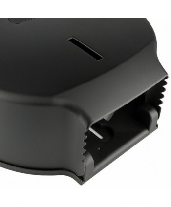 Dispenser de Hârtie Igienică CLAR Systems I-NOVA în Negru Mat Cauciucat – Funcționalitate și Eleganță în Design Modern