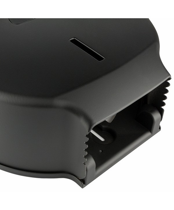 Dispenser de Hârtie Igienică CLAR Systems I-NOVA în Negru Mat Cauciucat – Funcționalitate și Eleganță în Design Modern