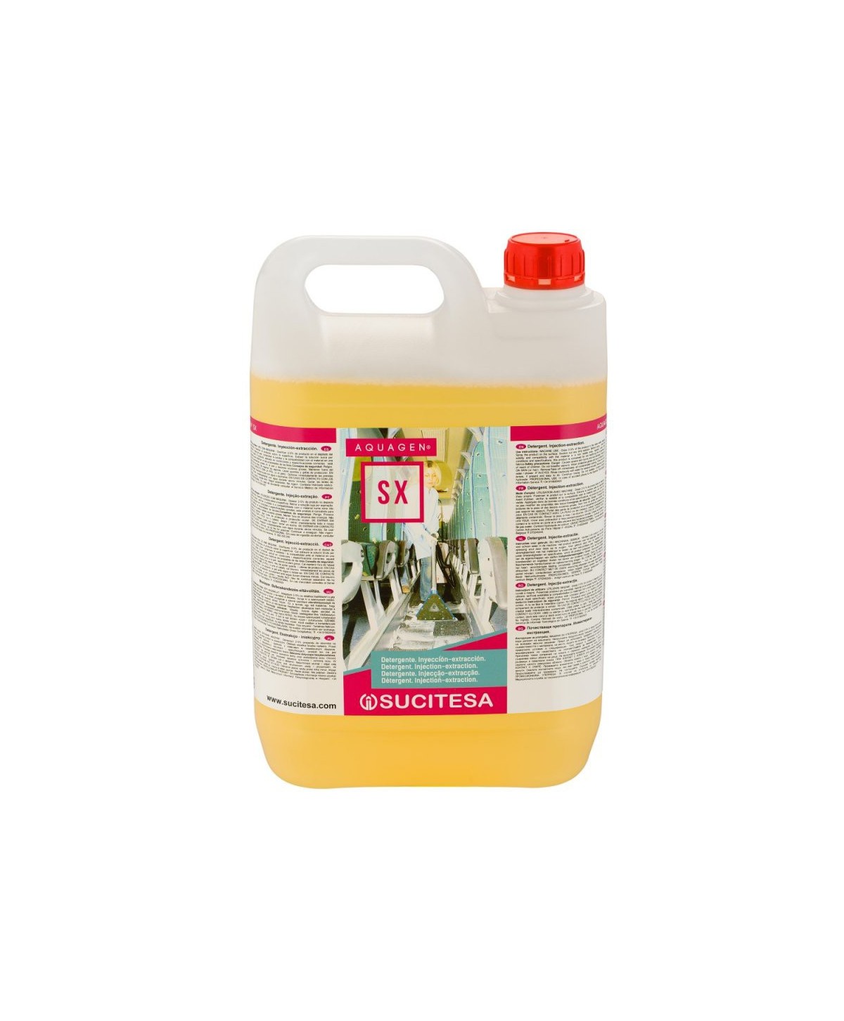 Aquagen SX – Detergent Profesional pentru Aspiratoare, Curățare Profundă și Neutralizare a Mirosurilor