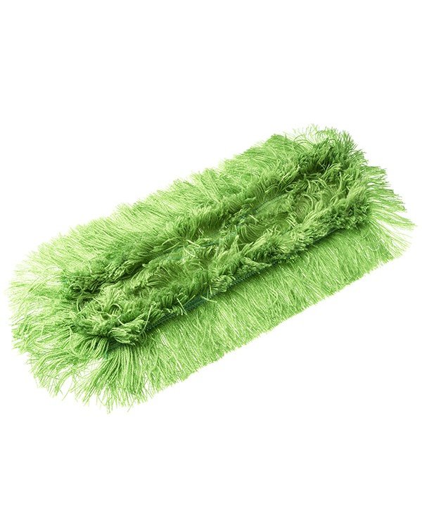 Sistem Profesional pentru Lustruire in Zone Alimentare – Mop Antistatic 🚱 din Acryl + Suport Metalic, 40 cm