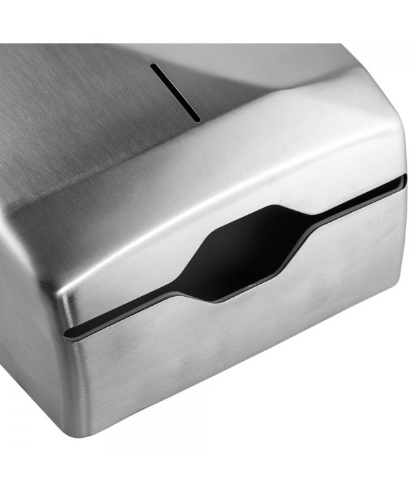 Dispenser Prosoape Pliate din Inox Satinat Antivandalism🛡️Jofel Futura – Siguranță și Rezistență în Medii Exigente