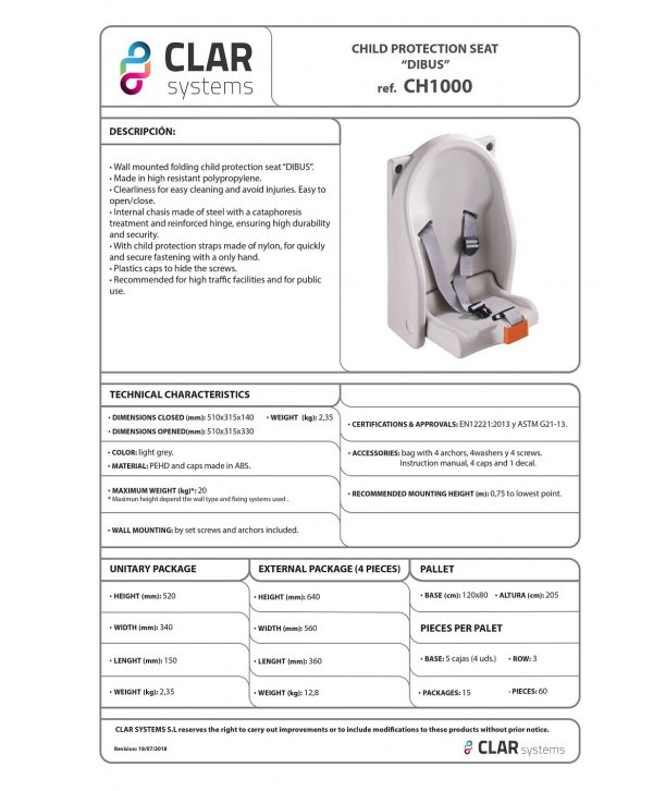 Scaun de Protecție pentru Copii 👶  Clar Systems – Siguranță și Confort în Toaletele Publice