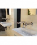 Uscatoare de maini si par - Uscător de Mâini din Inox Premium 🏆 cu montare pe lavoar, consum redus, uscare in 15 sec, minimalist, ArliTech® Infinity S Pro - arli.ro
