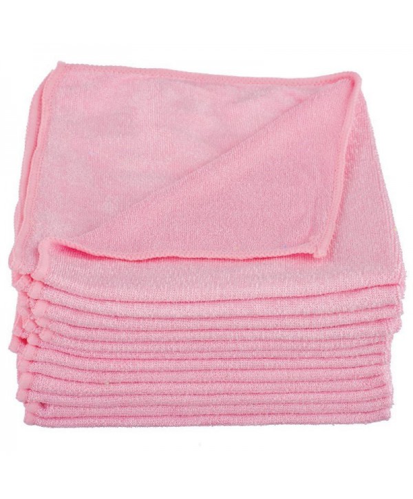  Lavete profesionale - - Laveta microfibra roz, 40cm x 40cm - pachet 5 bucati - arli.ro
