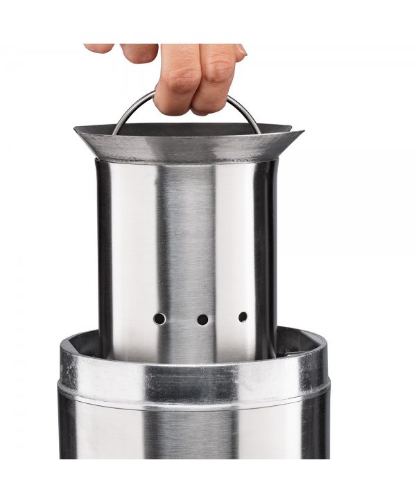 🚬 Scrumieră de Exterior din Inox 4L – Jofel, Fixare în Pardoseală, Antivandalism, Garanție 10 Ani 🚬 Scrumieră de Exterior din Inox 4L – Jofel, Fixare în Pardoseală, Antivandalism, Garanție 10 Ani