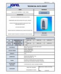 Dozatoare de sapun din ABS - Dozator de sapun lichid, alb Jofel, 900 ml - arli.ro