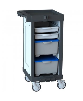 Cărucior Alimentare Minibar🧊 ArliPlus® M102 - Compact, Eficient și Extrem de Silențios pentru Servirea Camerelor