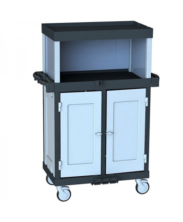Carucioare pentru cameriste - - Carucior camerista hotel modular ArliPlus® M99 - arli.ro